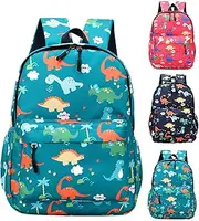 [Morwealth] Children's Backpack for Boys/Girls 3-8 Years, Nursery Backpack with Chest Strap, Reflective Stripes, Children's Backpack, Cute Cartoon, 10 L, Preschool School Backpack