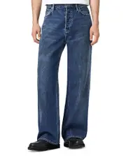 Allsaints Lenny Regular Fit Jeans in Washed Black
