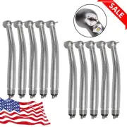 10pcs NSK Style LED E-generator High Speed Handpiece Fast Turbine 4 Holes