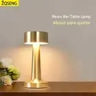 Rechargeable Table Lamp Touch Sensor Led Night Light Wireless Reading Hotel New