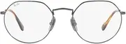 Ray-Ban RX8165v Jack Titanium Round Prescription Eyewear Frames