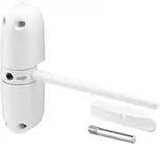 Prime-Line Products KC10HD Safety Spring Door Closer, 4-1/4 in, Diecast Construction, White, Non-Handed
