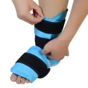 Reusable Hot Cold Ice Pack Brace for Foot Pain Relief Compression Wrap for