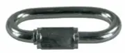 Jr Products Zinc Plated Steel 1/4" Quick Link Connecting Safety Chain 2Pk 01315