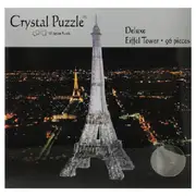[Ventura Games] 3D Crystal Eiffel Tower Puzzle 96pcs (Black)