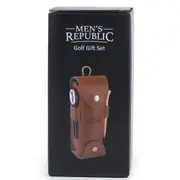 Men's Republic Golf Pouch, Balls and Accesssories Essential Gifting Set