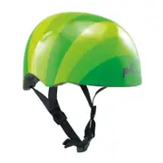 Pit Bicycle Helmet Stripes Green XS 50-54cm