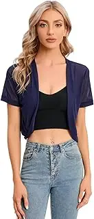 [Malarocoby] Fashion Women Chiffon Bolero Shrug Jacket Cardigan Dress Shawl