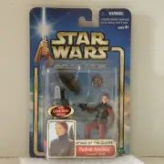 Vintage Star Wars Padme Amidala Coruscant Attack w/Quick Draw Action 2002 Hasbro