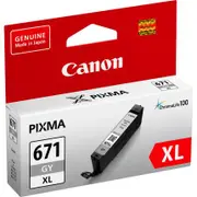 Canon Pixmi CLI671XLGY XL Printer Ink Cartridge (Grey)