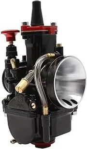 Racing Carb Motorcycle Flat Curtain Carburetor FIT For Mikuni Carburetor PWK 21 24 26 28 30 32 34mm Jet Modified Parts motorcycle carburetor(28MM)