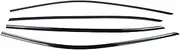 Car Styling Accessories Side Window Deflector Visor Weather Shield Cover Sun Rain Eyebrow Shelter Trim Compatible for Geely Zeekr X 2023 +