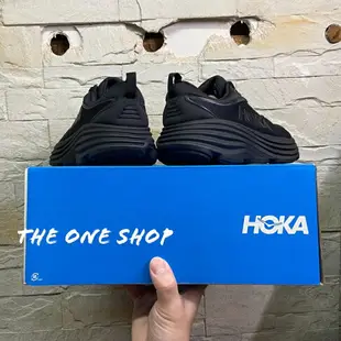 HOKA ONE ONE Bondi 8 Wide 寬楦 路跑鞋 黑色 全黑 經典款 慢跑鞋 HO1127953BBLC