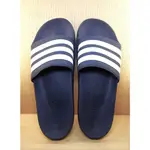 ADIDAS ADILETTE SHOWER 涼拖鞋AQ1703 男女款 運動 防水 海灘 藍/白 US11