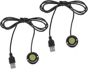 SOESFOUFU Small Spotlight Indoor Led 2pcs USB Powered Cabinet Lighting Led Spotlight for Display Install Adjust