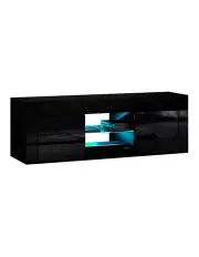 [Artiss] RGB LED Entertainment Unit 130cm in Black