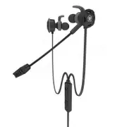 G30 Gaming Earphone Noise Cancelling Wired Control Headphone with Mic for Phone Computer BLACK COLOR
