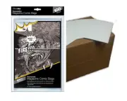(100) Ultra Pro Resealable Magazine Bags Plus (100) Acid Free Backing Boards