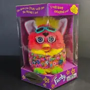 Toys R Us Hawaiian Furby, Sealed 1998 Limited Edition Hasbro Toy Sunglasses Pink