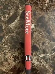 SEEMORE PUTTER GRIP RED/BLACK
