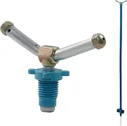 [GARDENING DROP] Sprinkler Metal AR 50 - Sprinklers for Yard, Gardening Tools - Lawn Sprinkler System, Water Sprinkler for Lawn, Garden Sprinklers, Orbit Sprinkler Head - 19.7ft Reach