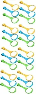 AOKWAWALIY 24 Pcs Crib Sling Stand up Pull Rings Nursery Pull Rings Crib Rings Crib Hanging Pull Rings Walking Learning Tools Walking Safety Rings Pull up Rings