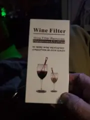 8 Pack Wine Filter Wands Histamines and Sulfites