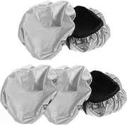 COOLHIYA 5pcs Self-propelled Seat Cushion Waterproof Cover Mountain Bike Seat Cushion Waterproof Bike Seat Cover Bicycle Saddle Motorcycle Seat Cushion Bike Rain Cover Bike Seat Protector