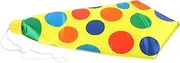 [TOGEVAL] Clown Necktie Costume Accessory Funny Clown Necktie with Dot Design Reusable Washable Durable Skin Friendly for Parties and Performances