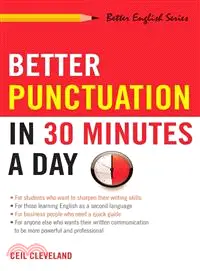 在飛比找三民網路書店優惠-Better Punctuation in 30 Minut