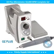 BRUSHLESS MICROMOTOR HANDPIECE SET OZ-PLUS 50,000 RPM STRONG MOTOR