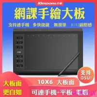 在飛比找Yahoo!奇摩拍賣優惠-西米の店天敏G10數位板 電繪板 支持OSU 專業電腦繪圖板