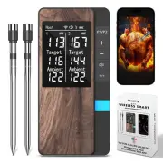 Wireless Meat Thermometer Digital Food Thermometer with Multi Sensors, Bluetooth