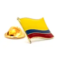 在飛比找松果購物優惠-Colombia 哥倫比亞國旗配飾 精美 國徽徽章 紀念飾品