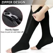 US Calcetines De Compresion,Medias De Compresion Grad. Punta Abierta 15-20 Mmhg