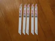 milwaukee Sawzall Blades 5188 9" 18Tpi (THIN KERF) New