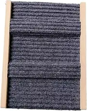 MYCENSE Adjustable Dog Ramp Dog Stair Folding Durable Climbing Ramp Wooden Lightweight Pet Ramp Dog Step for Bed Couch Camping Travel Short Trips