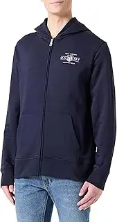 [GANT] Men's Graphic Full Zip Hoodie Cardigan Sweater