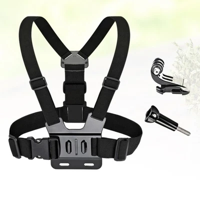 Camera Chest Strap Accessories Mount Action Body Tripod Harness Belt