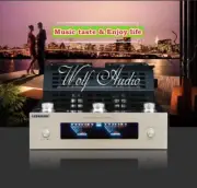 Bluetooth 4.0 HiFi Vacuum Tube Amplifier Stereo Class AB High-power Audio Amp
