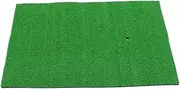 BESPORTBLE Practice Mat for Golf 50x80cm Portable Hitting Pad Realistic Grass Surface Swing Mat for Players