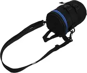 Lens Pouch Bag Belt Shockproof Waterproof Polyester Compact for Easy Carrying for Outdoor Use