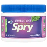 Xlear, Spry, Berryblast Mints with Xylitol, Sugar Free, 240 Pieces