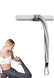Exercise Tension Rope, Pilates Stretch Training Band, Yoga Fitness Cord, Easy To Use, Non Slip Comfortable Grip, Purple, For, Strength Training, Flexibility, Slimming