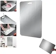 Titanium Cutting Boards for Kitchen, XICEN Stainless Steel Cutting Board, 304 Stainless Steel Double-Sided Food Grade Cutting Board (1 Set)