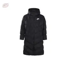 在飛比找Yahoo!奇摩拍賣優惠-KK精選 NIKE耐克女子冬季休閑運動防風保暖長款羽絨服外套