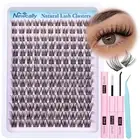 Lash Clusters Kit Wispy Natural Cluster Eyelash Extension Kit DIY Lash Extension