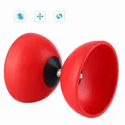 Triple Bearing Diabolo Set Chinese Yoyo With Coloured Diablolo Sticks Red HO