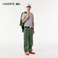 在飛比找momo購物網優惠-【LACOSTE】男鞋-半透明鞋底運動鞋(橘色)
