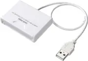 SANWA SUPPLY ADR-CFU2H UDMA CF card reader-writer From Japan